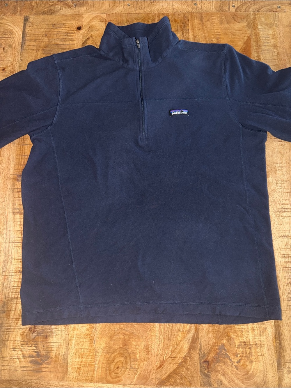 Patagonia Navy Half-Zip Fleece Pullover